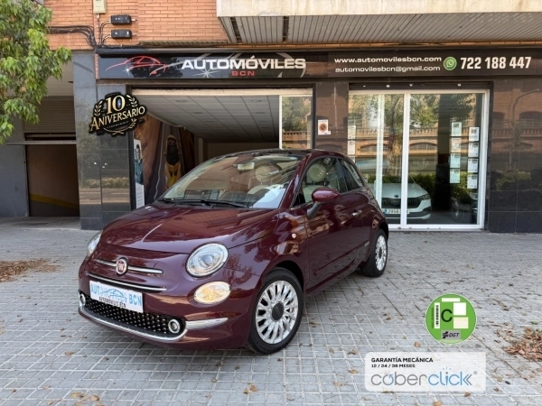  Fiat 500 Lounge 2019 9.990€  